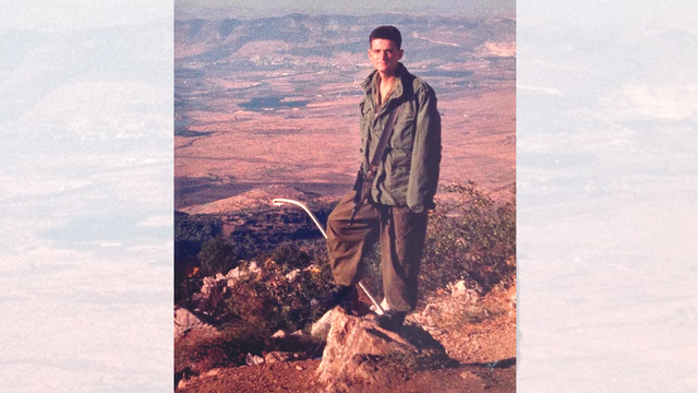 בז'רנו כחייל צעיר בלבנון