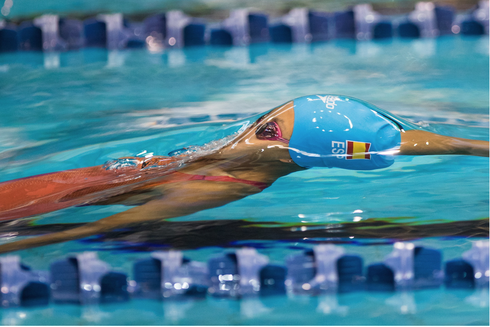 מתוך אליפות אירופה לנוער בשחייה. צילום: גלעד קוולרצ'יק