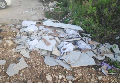 קנס על פסולת בניין | צילום: דוברות עיריית מודיעין